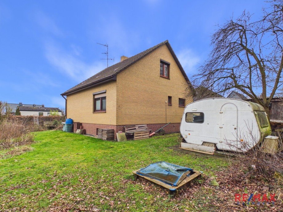 Garten R�ckseite Einfamilienhaus Algermissen / L�hnde