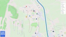 Lageplan Blockholzhaus Idylle mit Pool, Kamin & Sauna: Dein t�gliches Urlaubsgef�hl