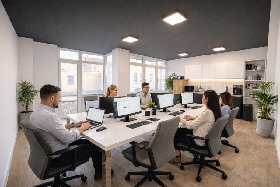 Eigenes B�ro mit Terrasse B�rofl�che Hannover