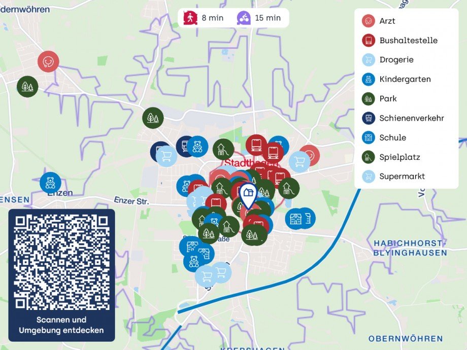 Lageplan Einfamilienhaus Stadthagen