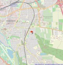 Lageplan Gro�z�giges Reihenmittelhaus in gefragter Lage der Marienburger H�he