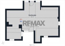 Grundriss des Studios im Dachbodens Gro�z�giges Reihenmittelhaus in gefragter Lage der Marienburger H�he