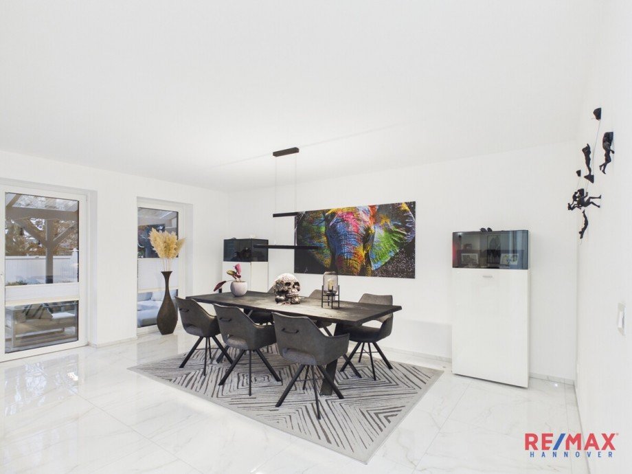 Wohn- und Essbereich Bungalow Hannover