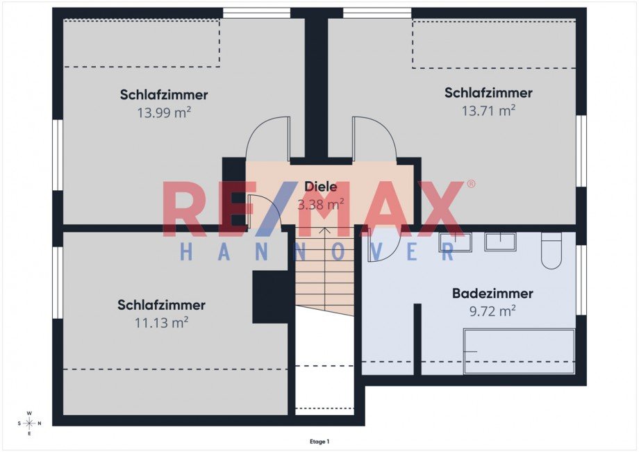 Obergeschoss Einfamilienhaus Laatzen / Gleidingen