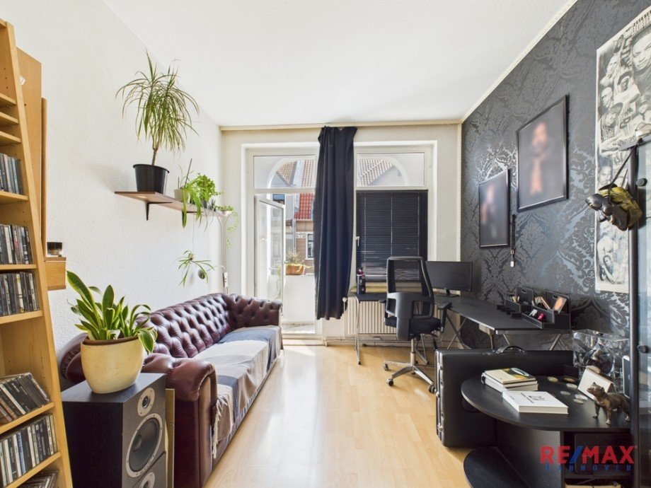 Wohnzimmer Etagenwohnung Hannover