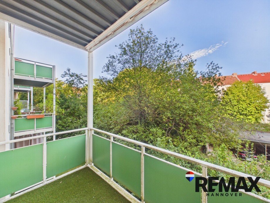 Balkon Beispielwohnung 2 Etagenwohnung Hannover / Vahrenwald