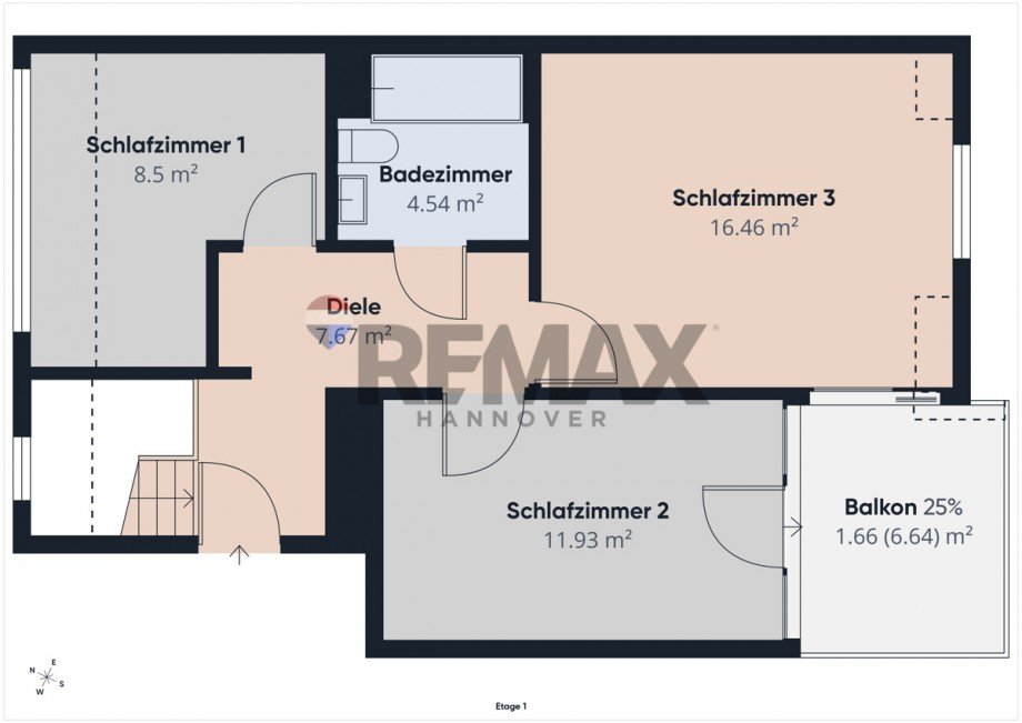 4. OG Maisonettewohnung Hannover