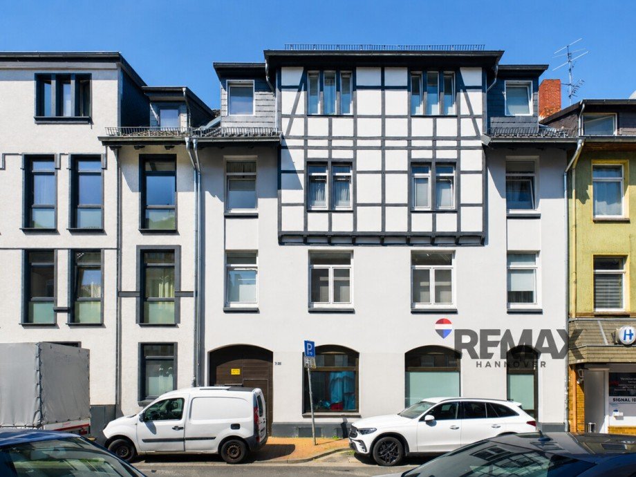 Hausansicht Mehrfamilienhaus Hannover / Linden-S�d