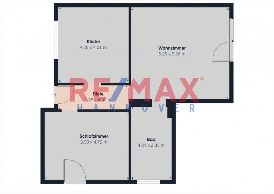 Grundriss Erdgeschosswohnung Hagenburg