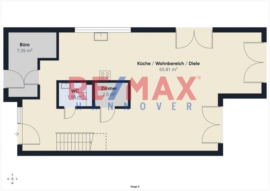 Erdgeschoss Reihenhaus Hannover / Badenstedt