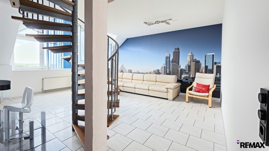 Wohnzimmer Maisonettewohnung Hannover / Anderten