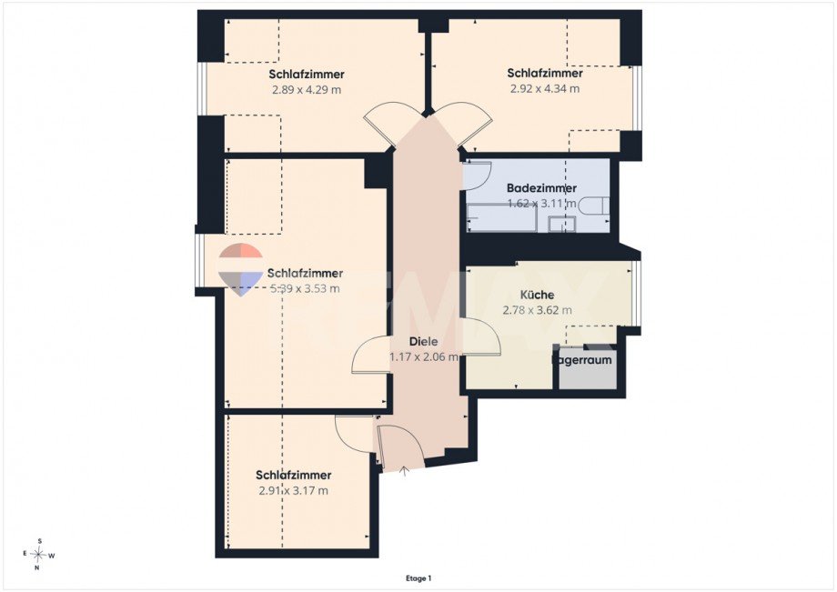 CAM02863G0-PR0171-BUILD01-FLOOR01 Dachgeschosswohnung Hannover / Vahrenwald
