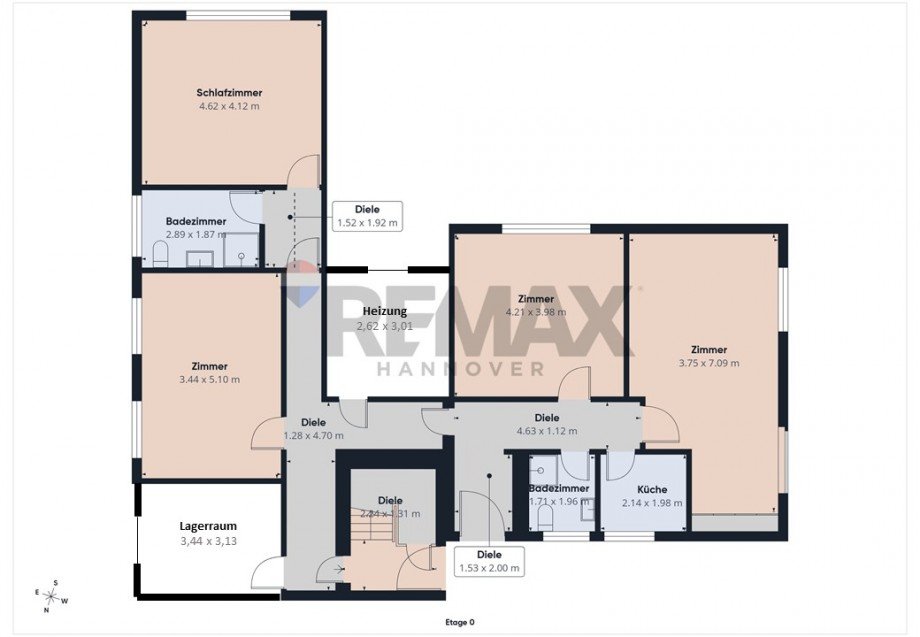 Grundriss Keller Bungalow Hannover / Gro�-Buchholz