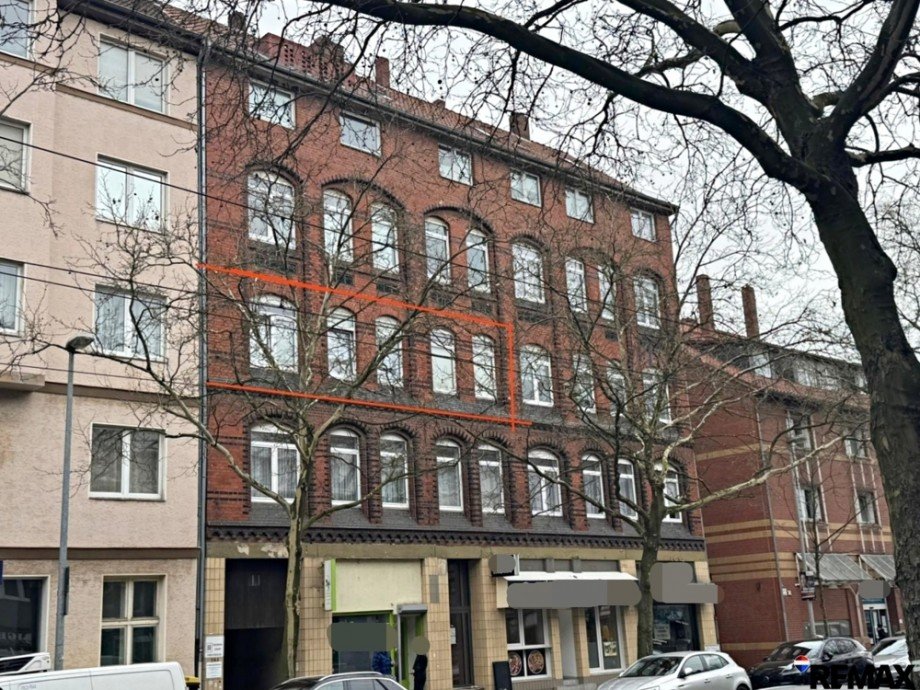 Frontansicht Etagenwohnung Hannover