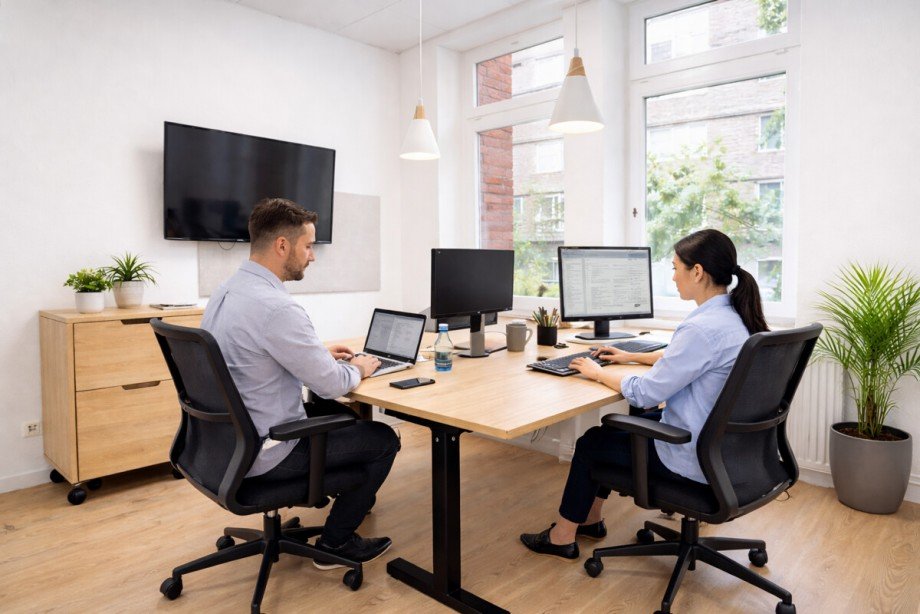 B�ro mit Blick zur Lister Meile B�rofl�che Hannover