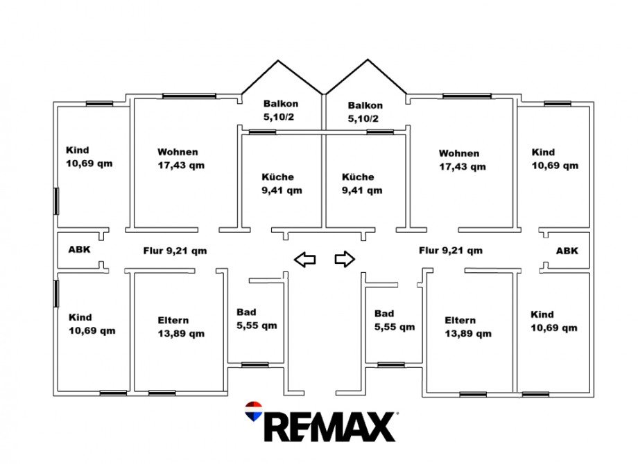 Erd- & Obergeschoss Mehrfamilienhaus Hannover