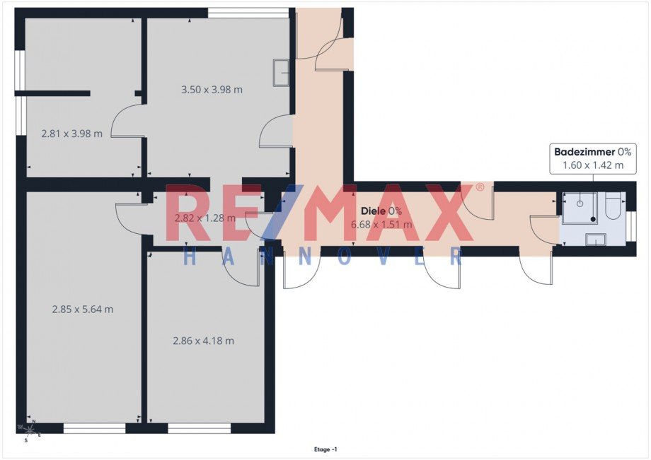 Grundriss KG Erdgeschosswohnung Bad Grund (Harz)