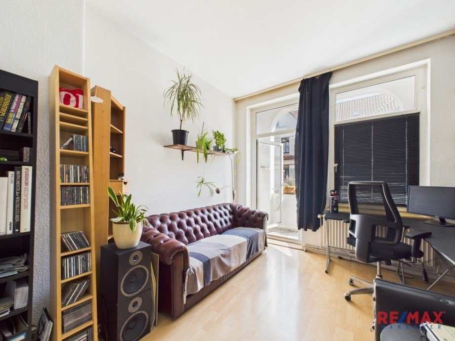 Wohnzimmer Etagenwohnung Hannover