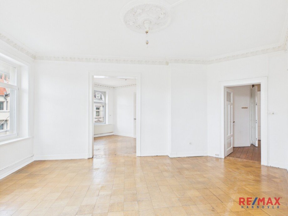Wohnzimmer Etagenwohnung Hannover / Oststadt