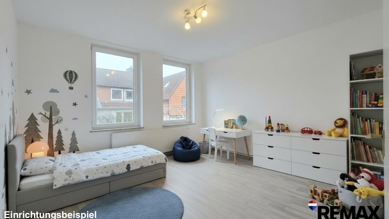 Kinderzimmer gestaged Einfamilienhaus Stadthagen