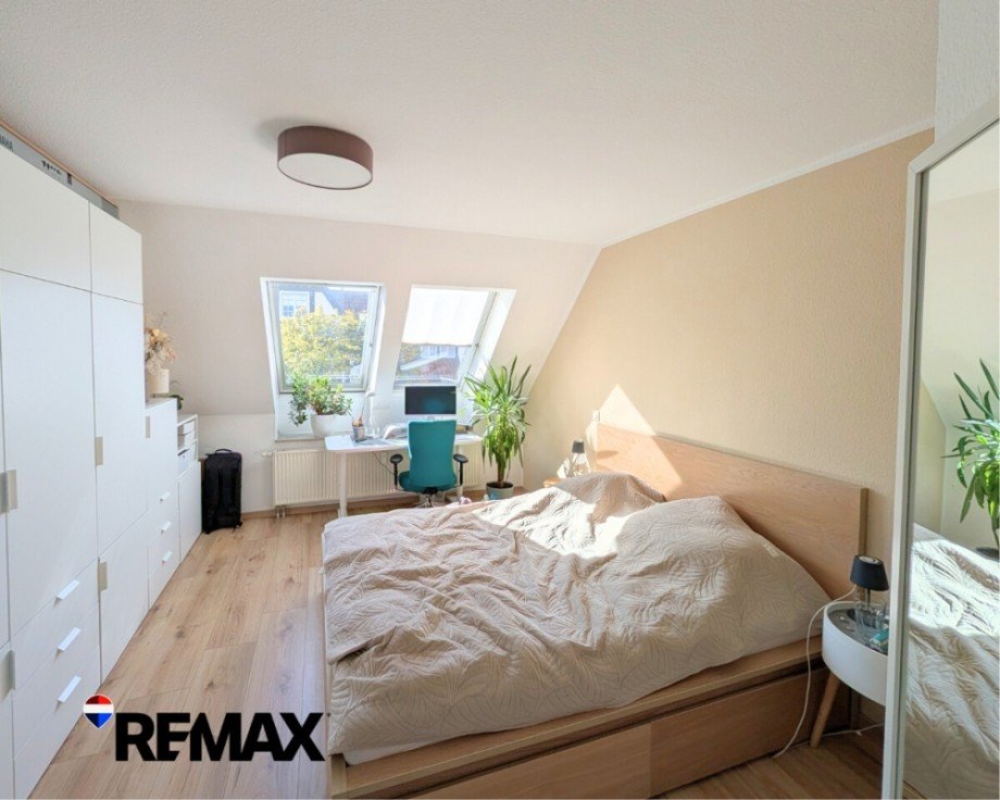 Schlafzimmer Dachgeschosswohnung Wunstorf