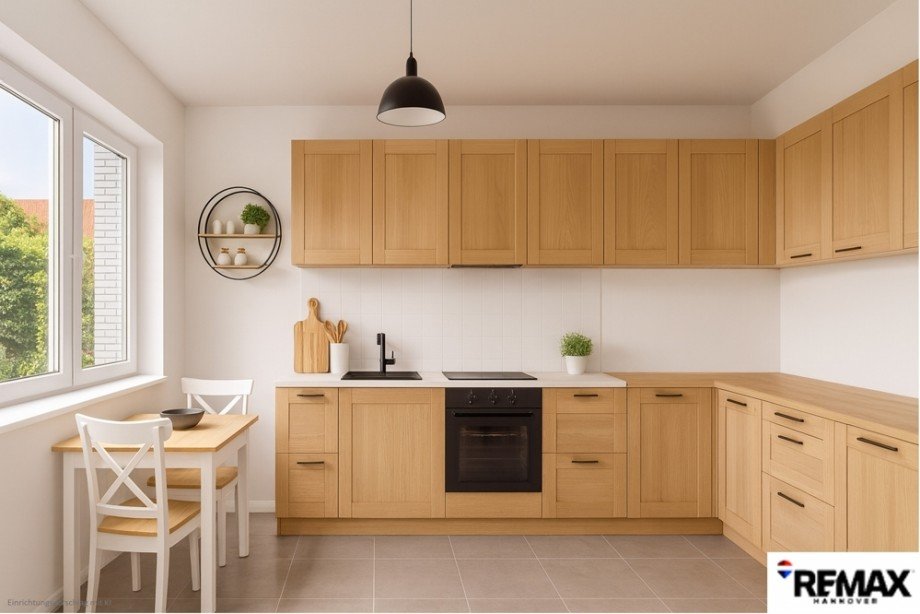 K�che mit Einrichtung Erdgeschosswohnung Hagenburg