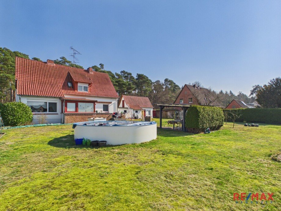 Garten Zweifamilienhaus Schwarmstedt / Grindau