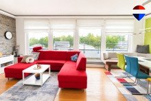 Wohnzimmer Wohnen und Arbeiten perfekt vereint - Moderne Wohn- und Gewerbeimmobilie mit Halle in Seelze!
