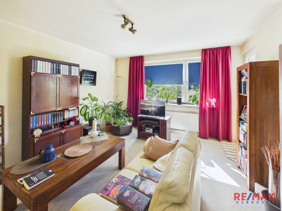 Wohnzimmer Etagenwohnung Hannover