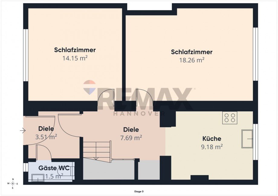 24_Grundriss EG Reihenendhaus Hannover