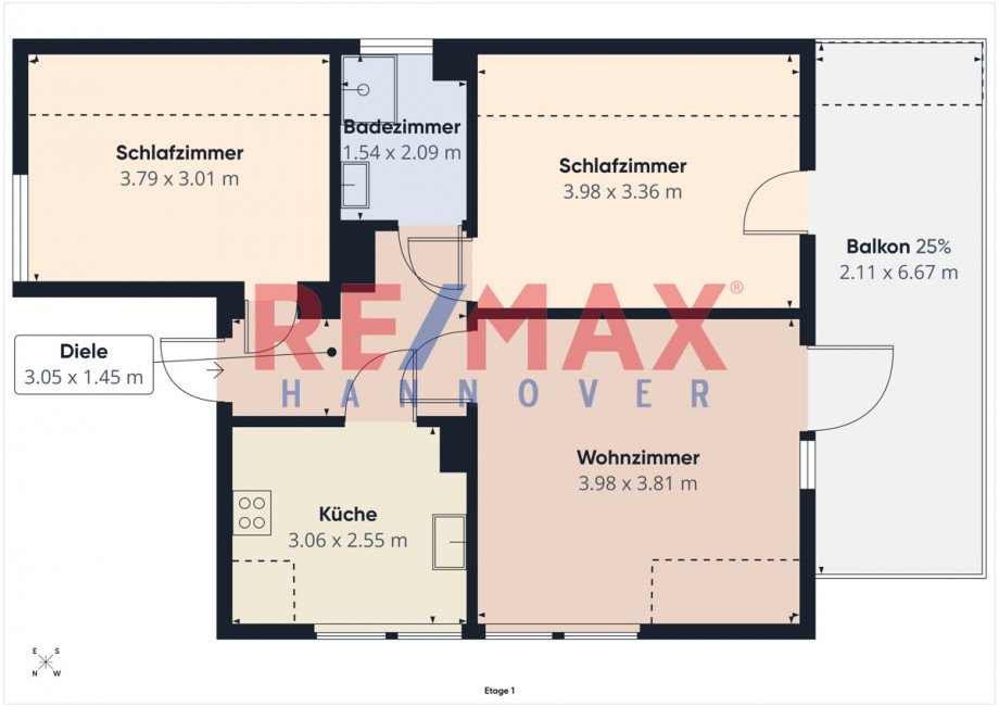 Obergeschoss Zweifamilienhaus Laatzen