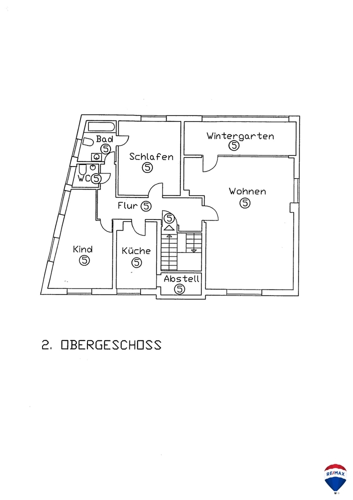2. Obergeschoss Mehrfamilienhaus Langenhagen