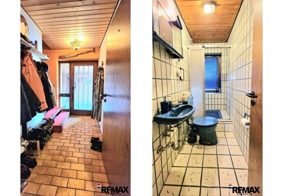 Eingang G�ste WC Einfamilienhaus Algermissen-Bledeln