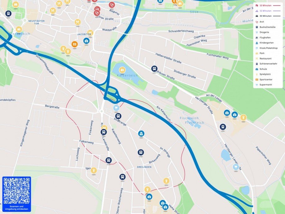 Lageplan Einfamilienhaus Osterode am Harz