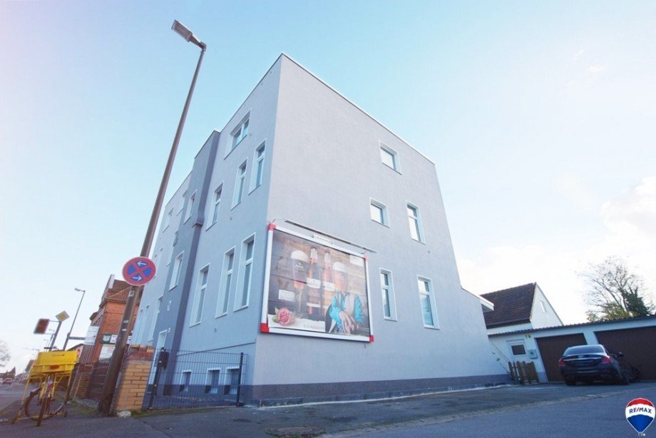 Stra�enansicht Mehrfamilienhaus Langenhagen