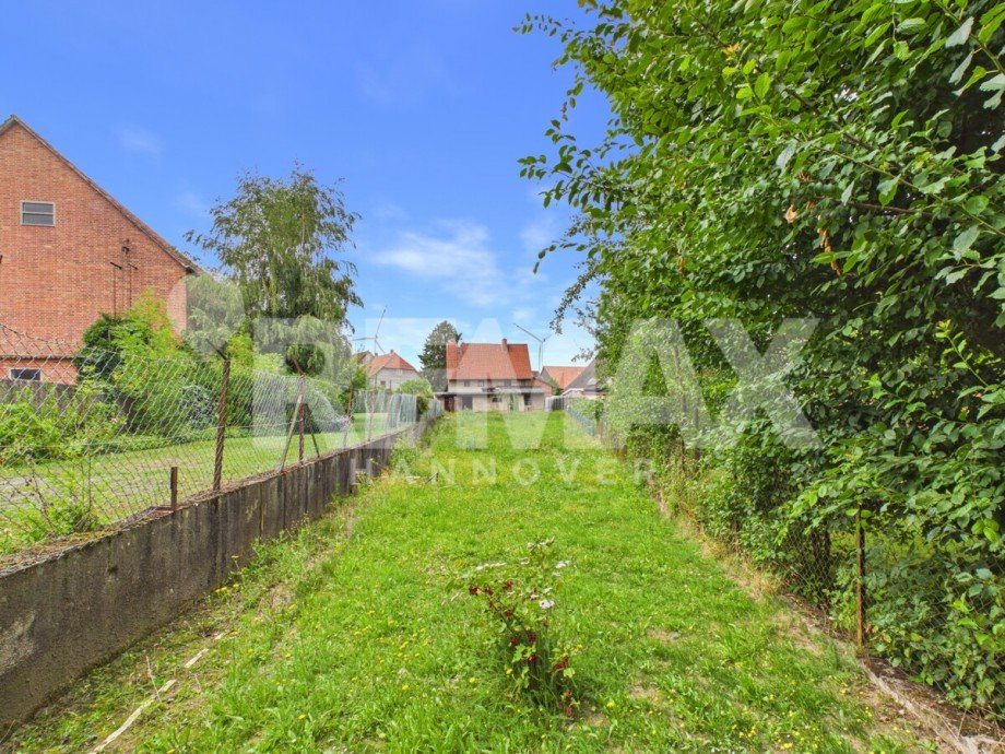 Ansicht auf den Garten Einfamilienhaus Bockenem / Ortshausen