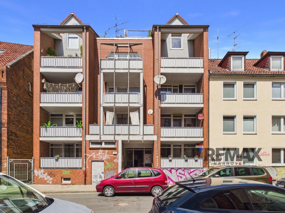Hausansicht Maisonettewohnung Hannover