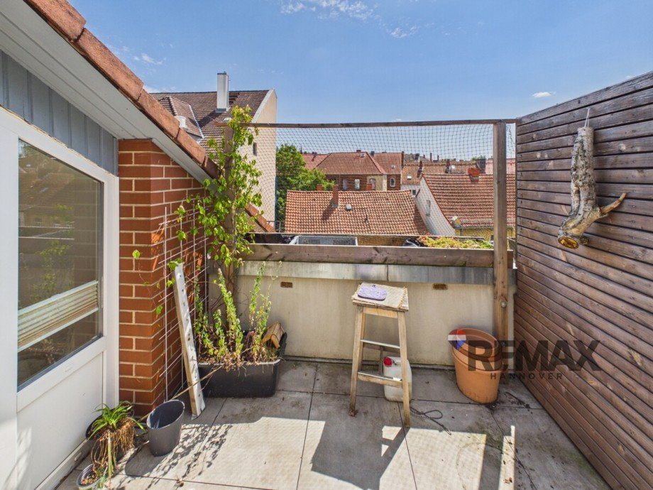 4.OG Balkon-Terrasse Maisonettewohnung Hannover