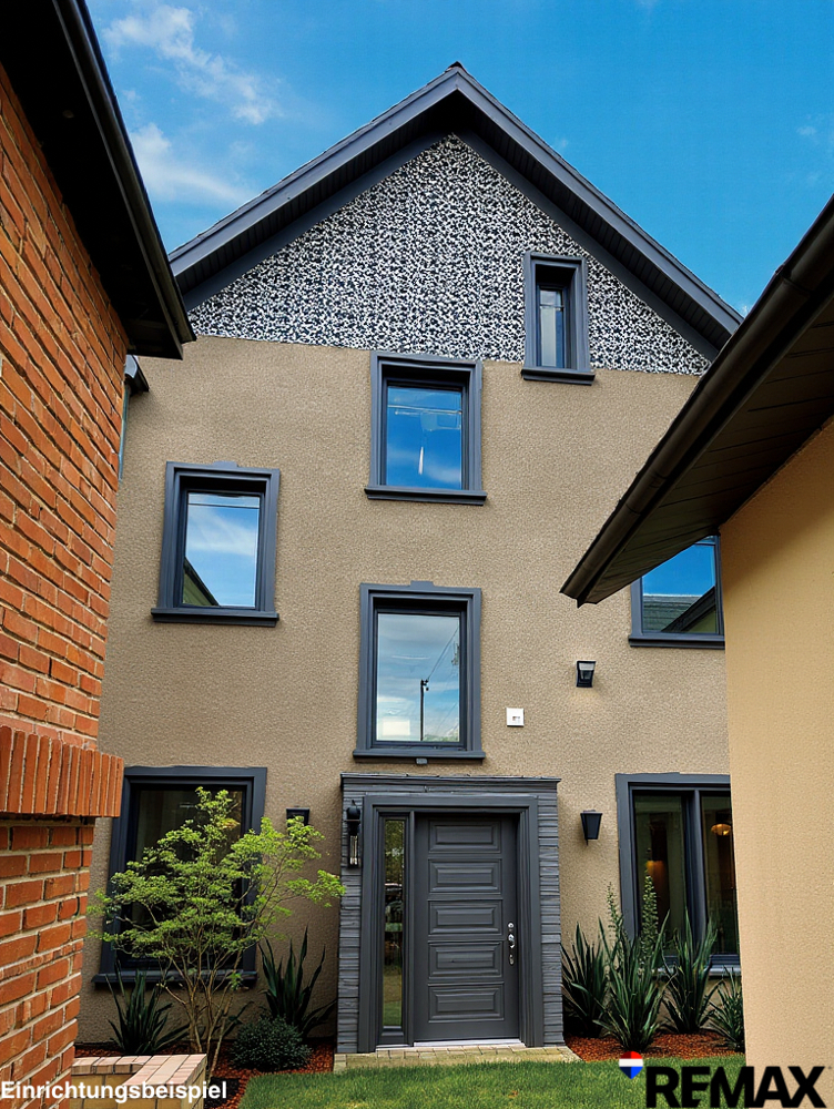 R�ckseite gestaged 2 Einfamilienhaus Stadthagen