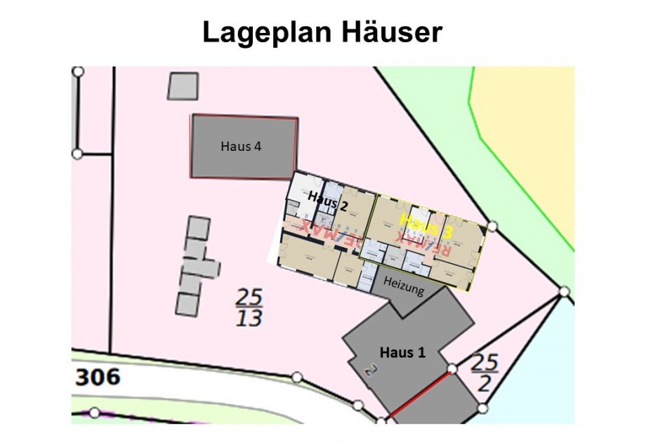 Lageplan H�user Mehrfamilienhaus Neustadt am R�benberge