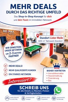 SHOP-IN-SHOP Eigener Zugang, Lister Meile Blick, B�ro mit 6-8 Arbeitspl�tzen!