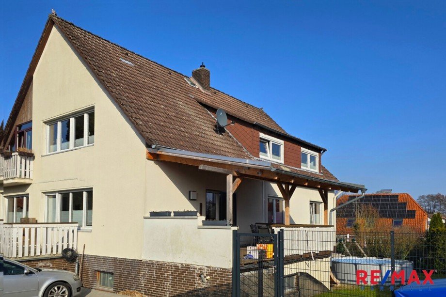 Seitenansicht Zweifamilienhaus Wedemark / Bissendorf