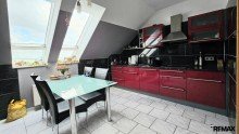 K�che Helle Maisonette-Wohnung �ber den D�chern von Anderten - 4 Zimmer, EBK, Keller, Studio