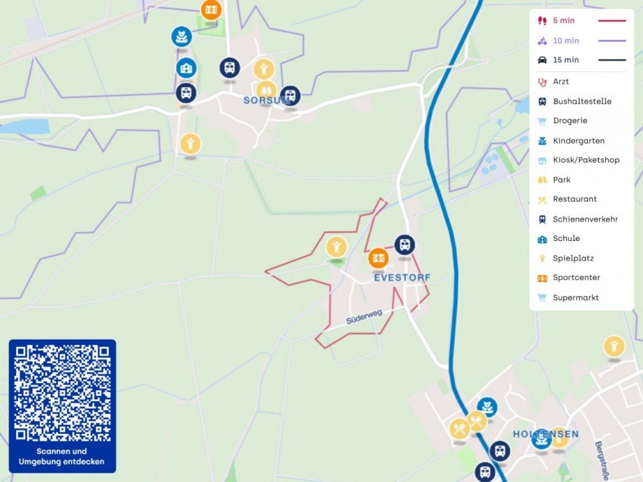 Lageplan Doppelhaush�lfte Wennigsen