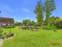 Garten-Teich Landhaus mit Neubau, Ferienwohnung, Wintergarten & Photovoltaik auf gro�em Grundst�ck