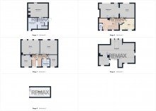 Grundrisse des gesamten Hauses mit Garage Gro�z�giges Reihenmittelhaus in gefragter Lage der Marienburger H�he
