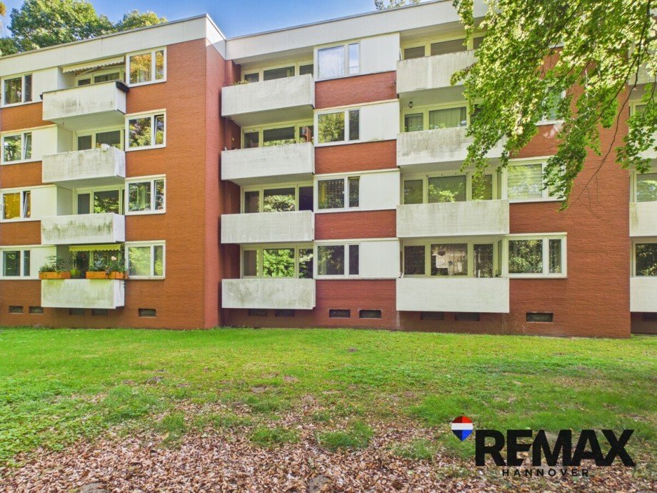R�ckansicht Etagenwohnung Hannover / Marienwerder