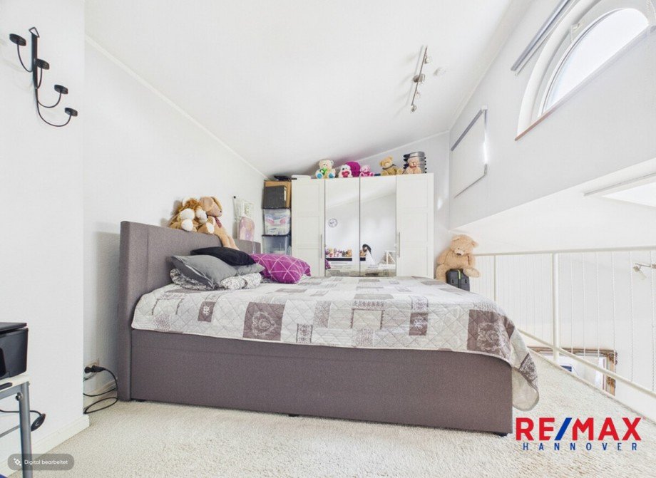 Schlafzimmer Loft-Studio-Atelier Hannover