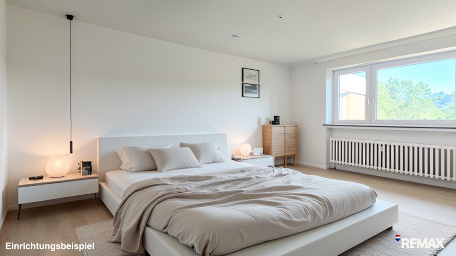 Schlafzimmer gestaged Etagenwohnung Hannover-D�hren