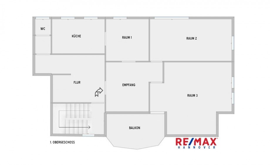Grundriss Einzelhandel Hannover